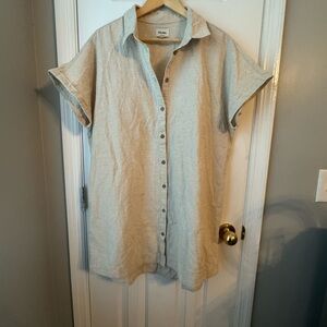 Rhythm Classic Natural Shirt Dress